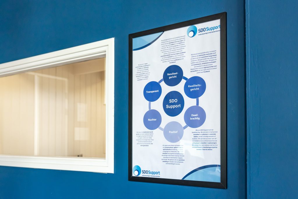 Poster SDO model en dienstenaanbod