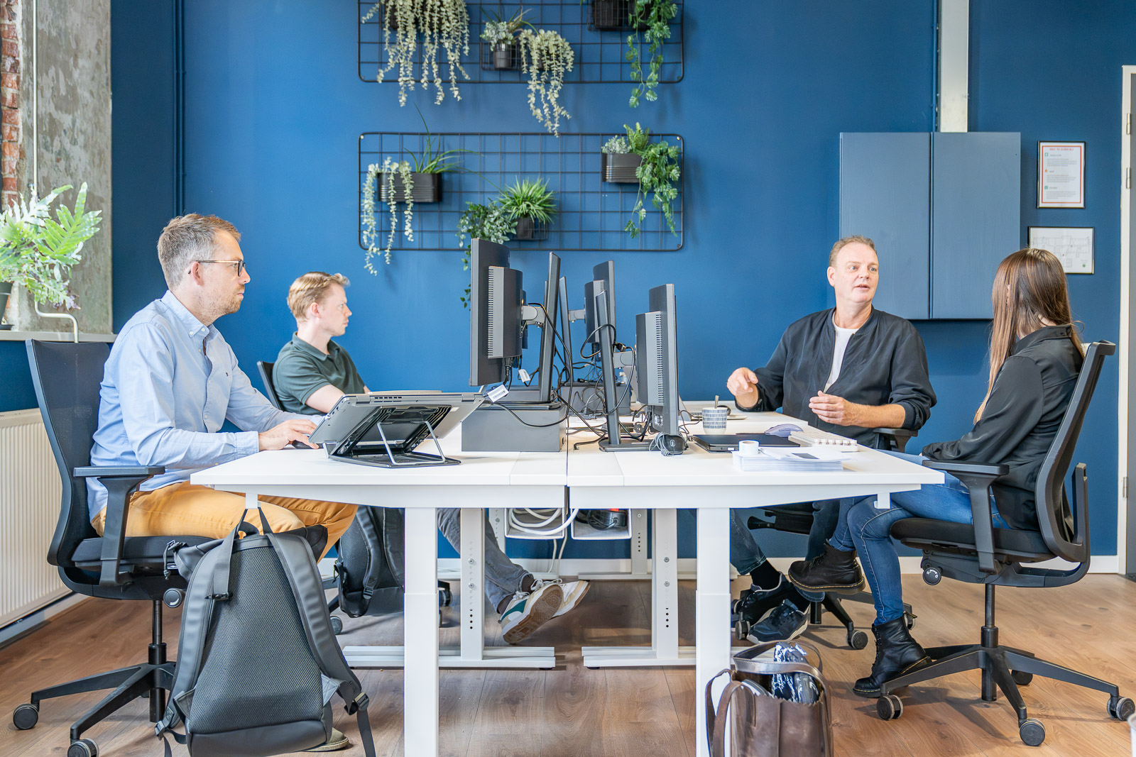 Team administratie op kantoor SDO Support